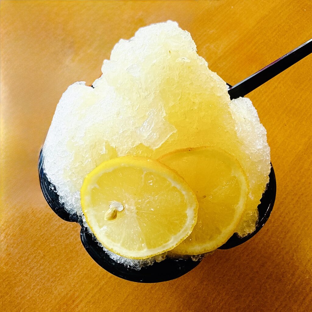 島レモンかき氷